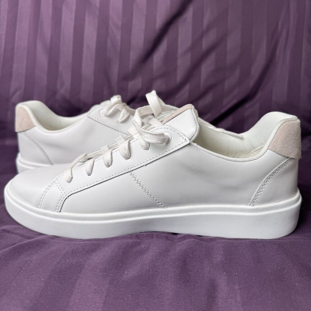 Cole Haan Grand Crosscourt Coaster Sneakers White Leather W32149 Womens Size 9.5 - Picture 8 of 12